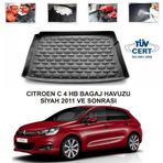 Citroen C4 2010-2015 3D Bagaj Havuzu