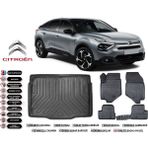 Citroen C4 2024 Model Bagaj Havuzu Araca Özel Siyah Kokusuz Havuzlu Paspas Takımı