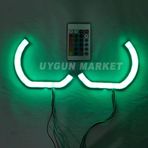 Citroen C4 L Tipi Rgb Angel Halka, 4 Adet, Far Içi Halka, Citroen Angel Far,açıklamayı Okuyunuz.