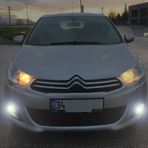 Citröen C4 Led Gündüz Aydınlatma Ampulu FEMEX Turuncu P21W