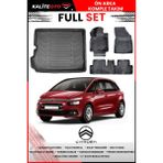 Citroen C4 Picasso 7 Koltuklu 2014 Model 4d Bagaj ve Pro Serisi Havuzlu Paspas Takımı - Siyah