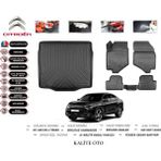 Citroen C4X 2023 Model 3D Bagaj Havuzu+4d Havuzlu Paspas Seti - Siyah