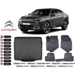 Citroen C4X Elektrikli 2025 Model Bagaj Havuzu Araca Özel Siyah Havuzlu Paspas Takımı Sett