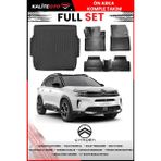 Citroen C5 Aircross 2024 Model 4d Üst Bagaj ve Pro Serisi Havuzlu Paspas Takımı - Siyah