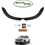 Citroen C5 Aircross Ön Kaput Koruma Rüzgarlığı 3mm Akrilik (abs) Parlak Siyah Deflektör 2017->