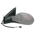 Citroen C5 Elektrikli Isıtmalı Astarlı Mavi Cam Asferik Sol 2001-2008 Ayna