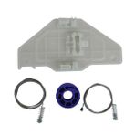 Citroen C5 Mk2 Mk3 2007-2018 4/5 Kapı 9675915180 İçin Elektrikli Arka Sağ Cam Kriko Tamir Seti