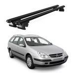 Citroen C5 Station Wagon (2001-2008) Uyumlu Siyah Ara Atkı Port Bagaj Tavan Barı