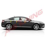 Citroen C5 Tk 2008 Üzeri Paslanmaz Çelik 6 Parça Krom Cam Çıtası