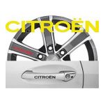 Citroen Kapı Kolu Sticker Yapıştırma 8Adet
