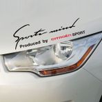 Citroen Mind Sport Araba Tampon Araç Sticker Yapıştırma