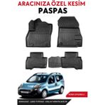 Citroen Nemo 2007-2008-2009-2010-2011-2012 Model Araca Özel Havuzlu Paspas Takım - Siyah