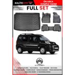 Citroen Nemo 2008 Model 4d Bagaj ve Pro Serisi Havuzlu Paspas Takımı - Siyah