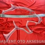 Citroen Nemo Arka Paslanmaz Çelik Krom Tampon Eşiği