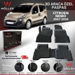 Citroen Nemo Paspas 2008 Sonrası 3d Havuzlu Wöller Paspas