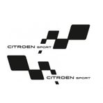 Citroen Sport Yan Kapı için Çamurluk Sticker 2 Adet Sağ Sol