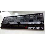 Citroen Yazılı Logolu Pleksi Plakalık Takımı 2'Li Set 548332010
