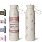 Citron 3 Katmanlı Paslanmaz Çelik Termos Seti 500 ml - Cherry 1286968