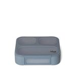 Citron Dusty Blue Bento Mavi Çelik Çatal Ve Kaşıklı Beslenme Kutusu Seti