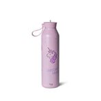 Citron Stormy Unicorn Lila Çelik 3 Katmanlı Çocuk Termos Seti 750 Ml