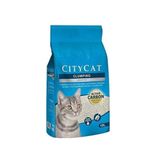 City Cat Aktif Karbonlu Topaklanan Kokusuz 10 lt Doğal Kedi Kumu