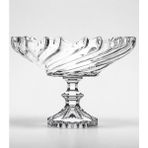 City Glass Twist Ayaklı Cam Meyvelik / Sunumluk (30 Cm)
