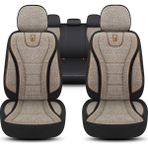 City Serisi Volvo V70 2007-2016 ile Uyumlu Koltuk Kılıfı, Kahverengi