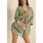 Citycenterfashion Gold Toka Kapamalı Omuz Çanta, Tek Ebat, Cty-Lbn-0956, Mint, Kadın