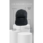 citycenterfashion Unisex Krinkıl Su Geçirmez Kumaş Büyük Boy Çok Gözlü Okul Ve Seyahat Sırt Çantası Cty-lbn-305