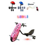 Citymate Drift Car Elektrikli Kaykay Bluetooth Dirift Kar Hoverboard Scooter + Koruma Ekipmanı D05