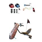 Citymate Drift Car Elektrikli Kaykay Bluetooth Dirift Kar Hoverboard Scooter + Koruma Ekipmanı D07
