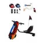Citymate Drift Car Elektrikli Kaykay Bluetooth Dirift Kar Hoverboard Scooter + Koruma Ekipmanı D10
