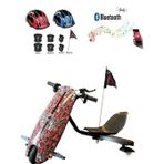 Citymate Drift Car Elektrikli Kaykay Bluetooth Dirift Kar Hoverboard Scooter + Koruma Ekipmanı D15