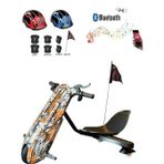 Citymate Drift Car Elektrikli Kaykay Bluetooth Dirift Kar Hoverboard Scooter + Koruma Ekipmanı D25