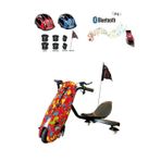Citymate Drift Car Elektrikli Kaykay Bluetooth Dirift Kar Hoverboard Scooter + Koruma Ekipmanı D28