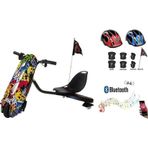 Citymate Drift Car Elektrikli Kaykay Bluetooth Dirift Kar Hoverboard Scooter Koruma Ekipmanı Hediye D01