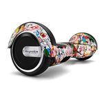 Citymate Elektrikli 6.5 inç Mix Grafity Desenli Akıllı Dengeli Hoverboard