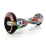 Citymate Elektrikli Kaykay 6.5" Yaprak Grafity Desenli Akıllı Hoverboard ve Çanta