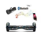 CityMate Elektrikli Kaykay Full Ledli Hoverboard Bluetooth Hoparlörlü 6.5 Inch Çanta Hediyel,l D18