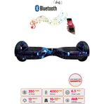 Citymate Elektrikli Kaykay Hoverboard 6.5 Inch Gökyüzü Grafity Desenli Akıllı Dengeli D12