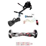 Citymate Elektrikli Kaykay Hoverboard Akıllı Denge 6.5 Inch + Hoverkart + Çanta Extrem Paket D06