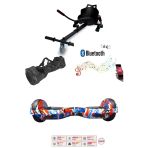Citymate Elektrikli Kaykay Hoverboard Akıllı Denge 6.5 Inch + HoverKart + Çanta EXTREM PAKET D09