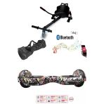Citymate Elektrikli Kaykay Hoverboard Akıllı Denge 6.5 Inch + HoverKart + Çanta EXTREM PAKET D14