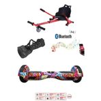Citymate Elektrikli Kaykay Hoverboard Akıllı Denge 6.5 Inch + Hoverkart + Çanta Extrem Paket D16