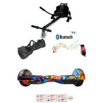 Citymate Elektrikli Kaykay Hoverboard Akıllı Denge 6.5 Inch + HoverKart + Çanta EXTREM PAKET D26
