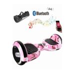 CityMate Elektrikli Kaykay Hoverboard Bluetooth Hoparlörlü 6.5 İnç Grafiti D05 - Çanta Hediye
