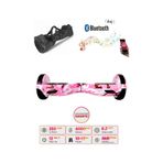Citymate Elektrikli Kaykay Hoverboard Bluetooth Hoparlörlü 6.5 İnç Grafiti D05 +Çanta