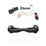 CityMate Elektrikli Kaykay Hoverboard Bluetooth Hoparlörlü 6.5 İnç Grafiti D27 - Çanta Hediye