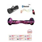 Citymate Elektrikli Kaykay Hoverboard Bluetooth Hoparlörlü 6.5 Inch Grafiti Desenli Çanta Hediye D13