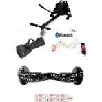 Citymate Elektrikli Kaykay Scooter Akıllı Denge Hoverboard + HoverKart + Çanta FULL LEDLİ EXTREM PAKET D02